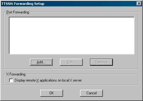 Forwarding Setup