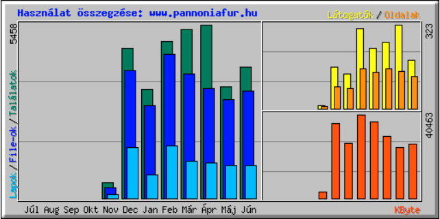 Webalizer statisztika