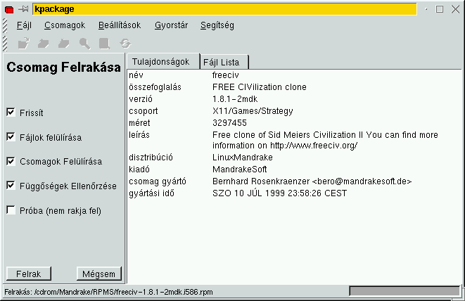 Image kpackage_install.eps